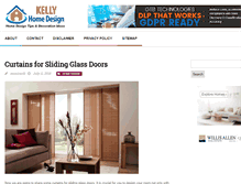 Tablet Screenshot of kellyhomedesign.com